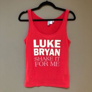 Luke Bryan Custom Tank Top